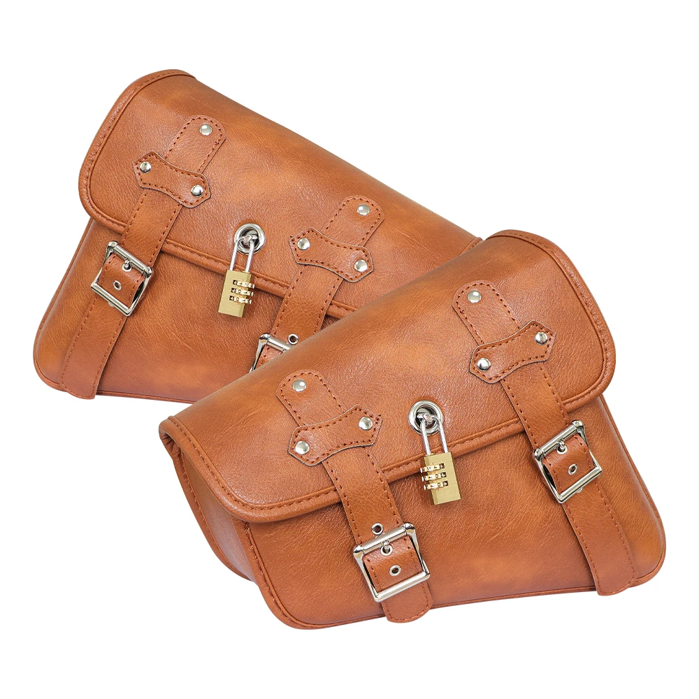 Waterproof Motorcycle Swing Arm Bag Saddlebag for Softail Standard Dyna Low Rider Sport Glide - Solo Side Bags