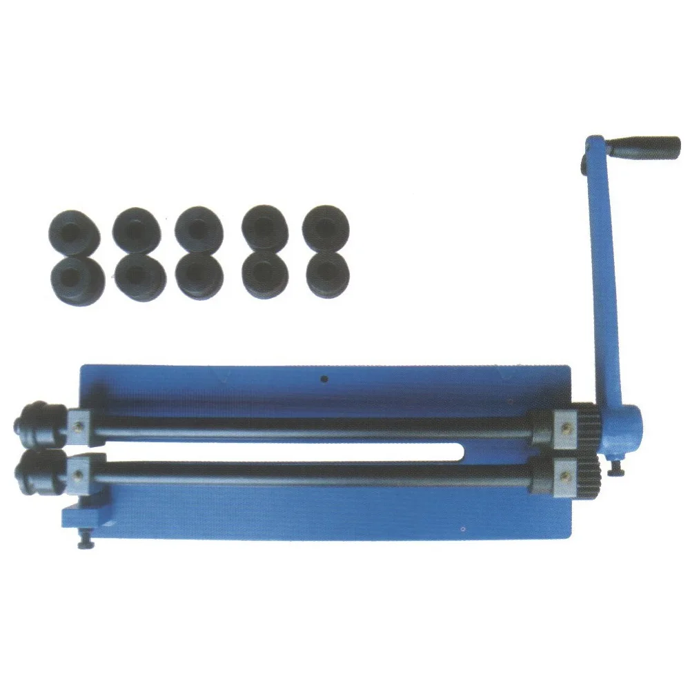 Ventilation Duct Equipment Manual Reeling Machine With 6 Sets RM-12 Mold