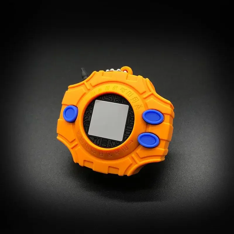 Anime Digimon Adventure PVC DIGIVICE Model Pendant Keychain Key Rings Evolution Props Digital Monster Cosplay Gifts Collection