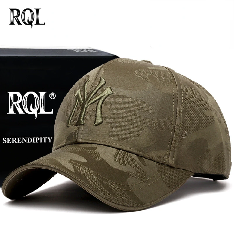 Baseball Cap for Men Fashion Designer Women\'s Golf Sports Hat Hip Hop Embroidery Letter Trucker Hat Green Camouflage Snacback