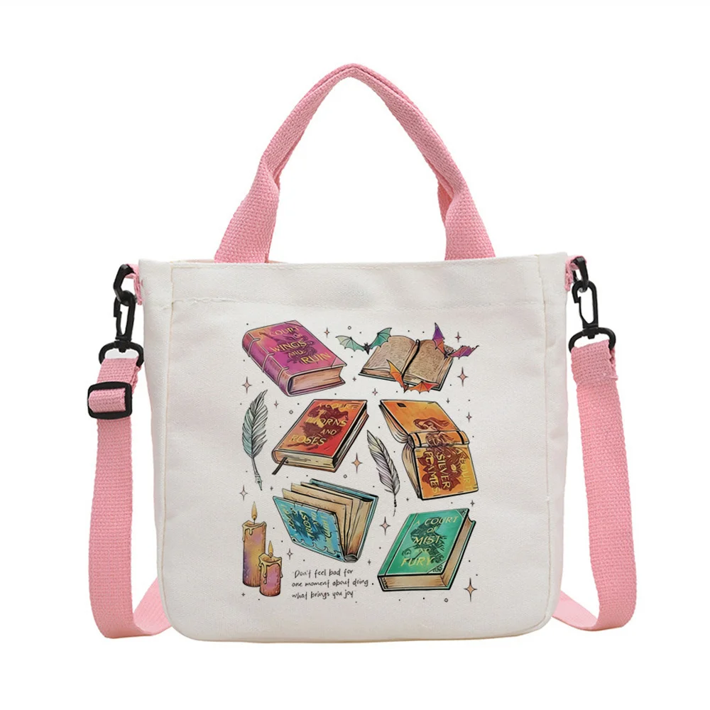 Bolso tote Acotar, sac cabas de lona, estilo Y2K, bolsos de tela para mujer