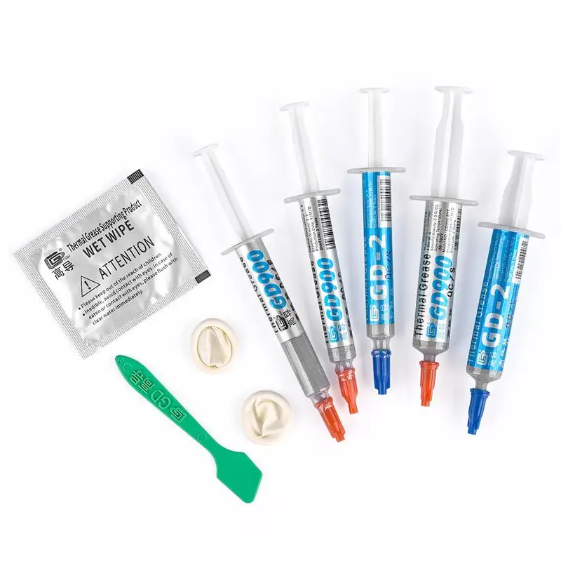 GD900 GD-2 BA4 BX7 BS3 Thermal Conductive Grease Paste For Computer Heatsink CPU GPU Processors Coolers Plaster Water Cooling