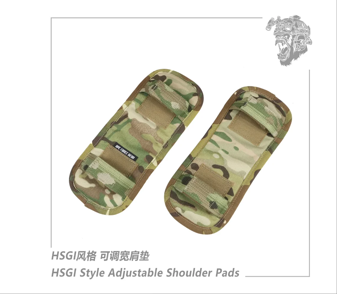 

Универсальные регулируемые наплечники для тактического жилета и рюкзака, амортизирующие накладки на плечи SP009