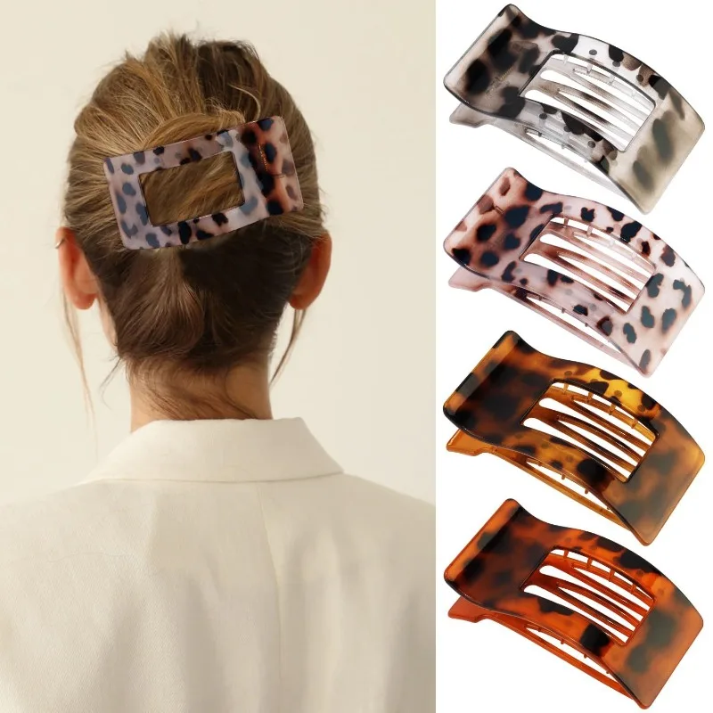 1 Simple Square Grip ClipSuitable All Seasonssuitable Daily Stylinghair Carefirm Gripdurable Materialsuitable Various Hairstyles