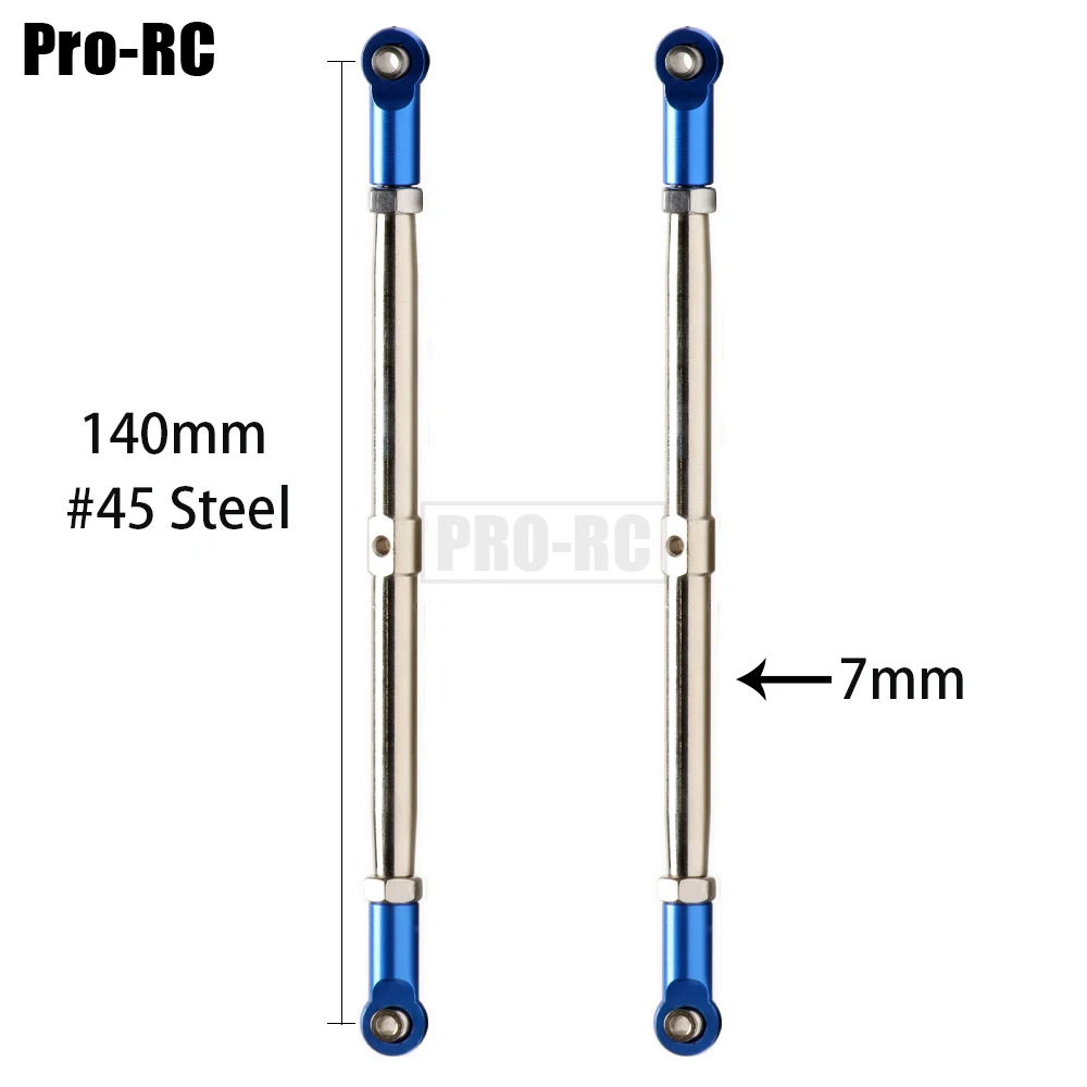 2Pcs or 8Pcs Alloy / Steel Adustable Push Rod / Toe Links #8618 for RC Car 1/10 TRAXXAS REVO 53097 Summit 56076 REVO 2.0 86086