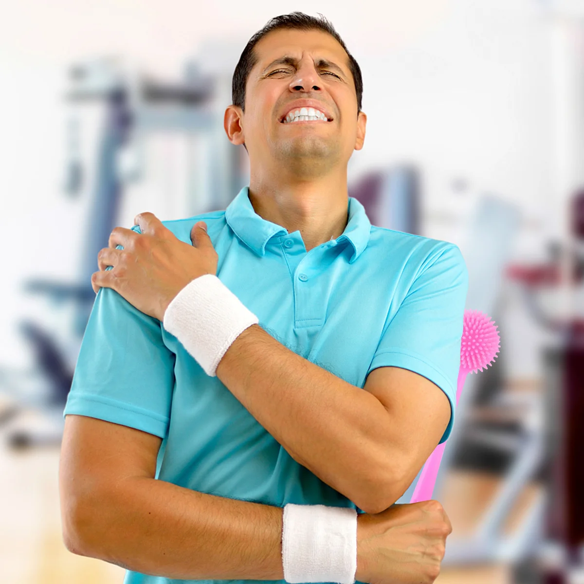 

Массажный молоток Meridian Stick Ручной массажер для спины Мягкий удобный контакт кожи облегчение боли Легко носить с собой в любом месте