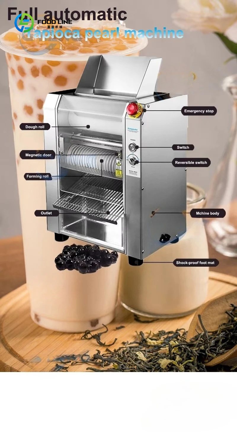 Customized High Quality Tapioca Pearl Making Machine Taro Round Machine Tapioca Pearl Machine Milk Tea Tapioca Boba Maker