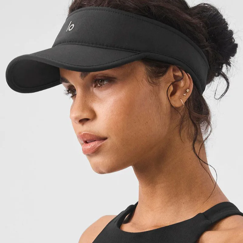 2025 Outdoor Cap Performance Eclipse Visor Breathable Sweat Absorbing Balding Hat Sunscreen Men's Women's Running Volleyball Hat