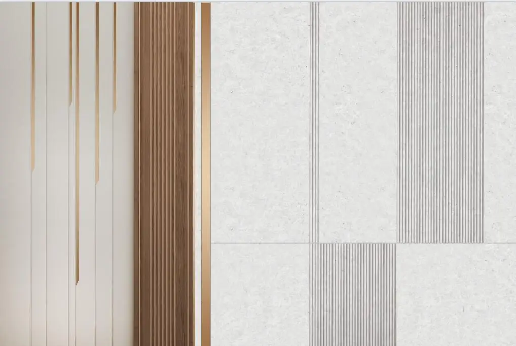 beibehang Wood Grain Stripe TV Background Wall Decor 5