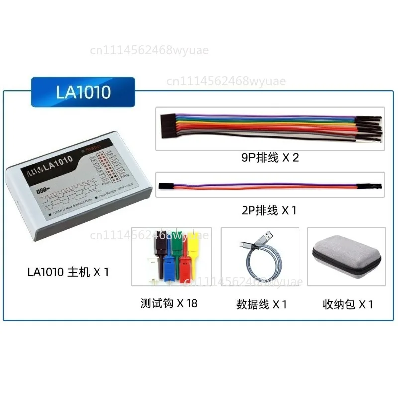 Spot New Kingst LA1010 LA2016 16CH USBロジックアナライザー MCU ARM FPGAデバッグツール 英語ソフトウェア