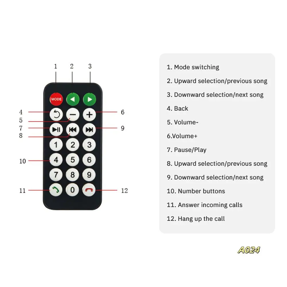 

Car MP5 Player Bluetooth 5.0 FM Transmitter Support TF U Disk Music Player Car Player Car Electronic For Cars M6