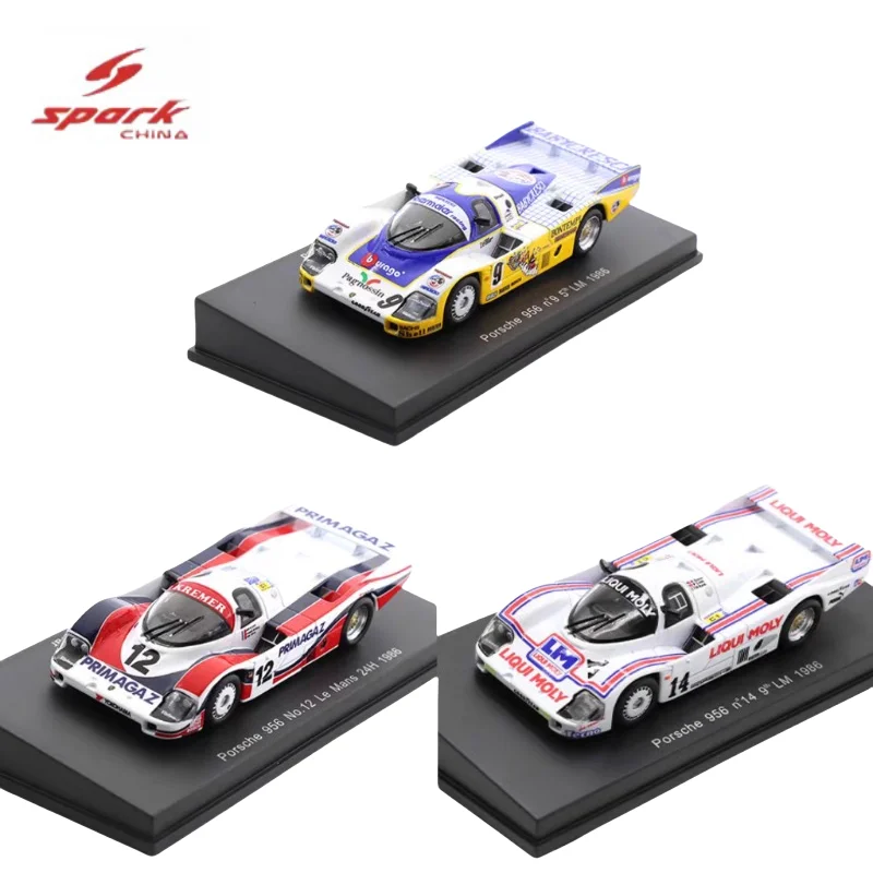 

1. 64 956 Гоночный автомобиль Le Mans 1986 года, 24-часовая модель автомобиля Endurance Race из литого под давлением сплава, игрушка в подарок для мальчика, декоративный предмет для взрослых.