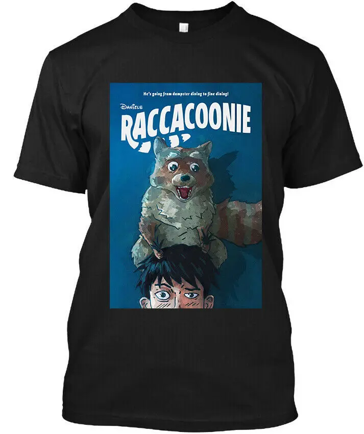 Raccacoonie Chad Daniels American Vintage Graphic T-Shirt S-4XL  Tees Y2K tops Unisex Summer Short Sleeve