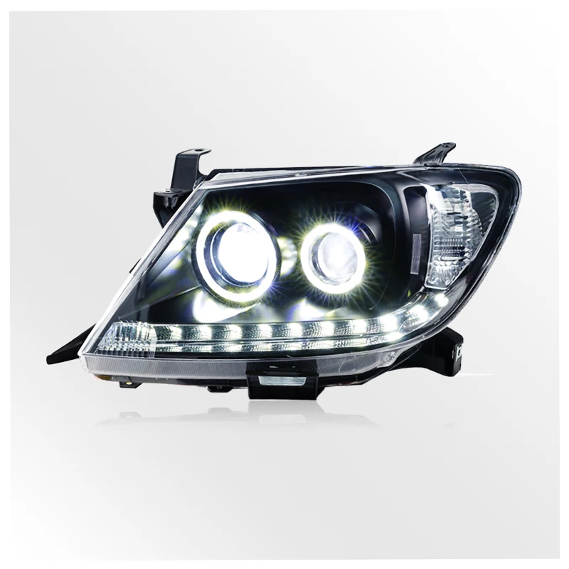 DRL Lamp Car Head Light LED Headlight for Toyta Hilux Revo