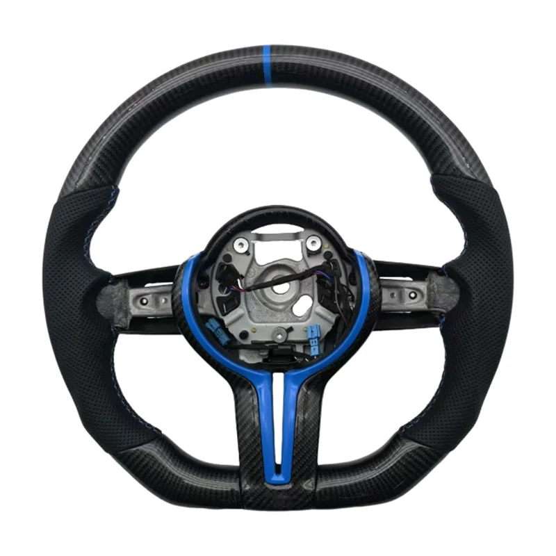 

Популярное оптовое перфорированное кожаное колесо из углеродного волокна для BMW F10 F30 F90 F01 F02 F12 F13 F90 3 4 5 серии автомобильного руля