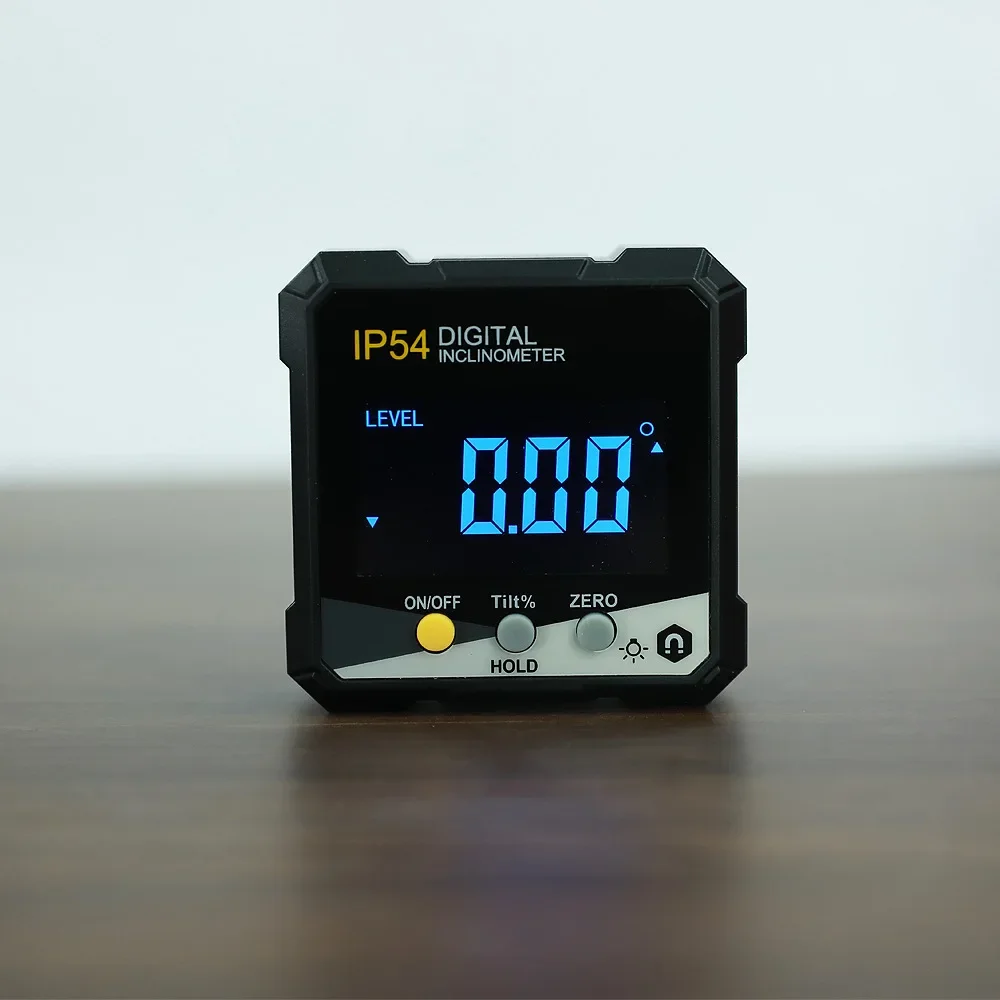 Digital Display Inclination Box, Protractor Digital Display Inclination Meter Inclination Box, Angle Meter, Slope Meter,