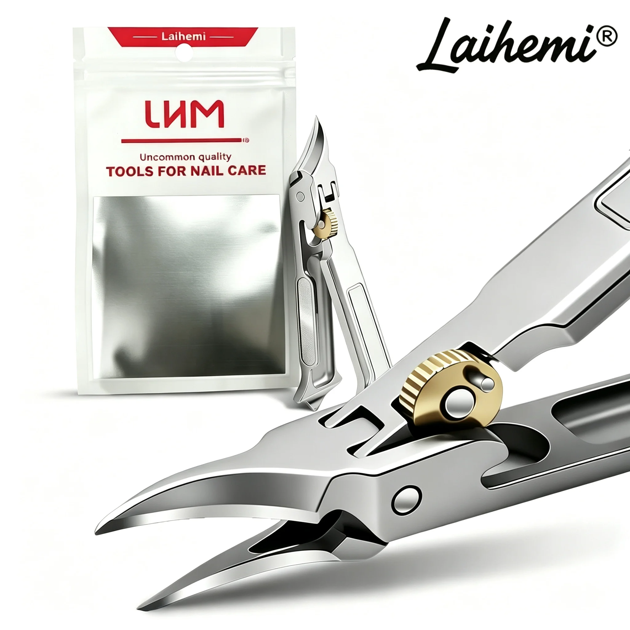 Brand New Upgraded Nail Clippers, Equipped with a Nail File and Gear Lock, Suitable for Thick Nails and Ingrown Nails