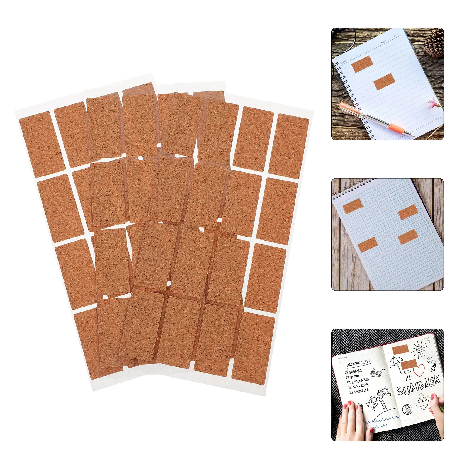 

6 Sheets Waterproof Hand Account Stickers Blank Labels for Bottle Wood Food Date Canning Mason Jars Portable Jar Container