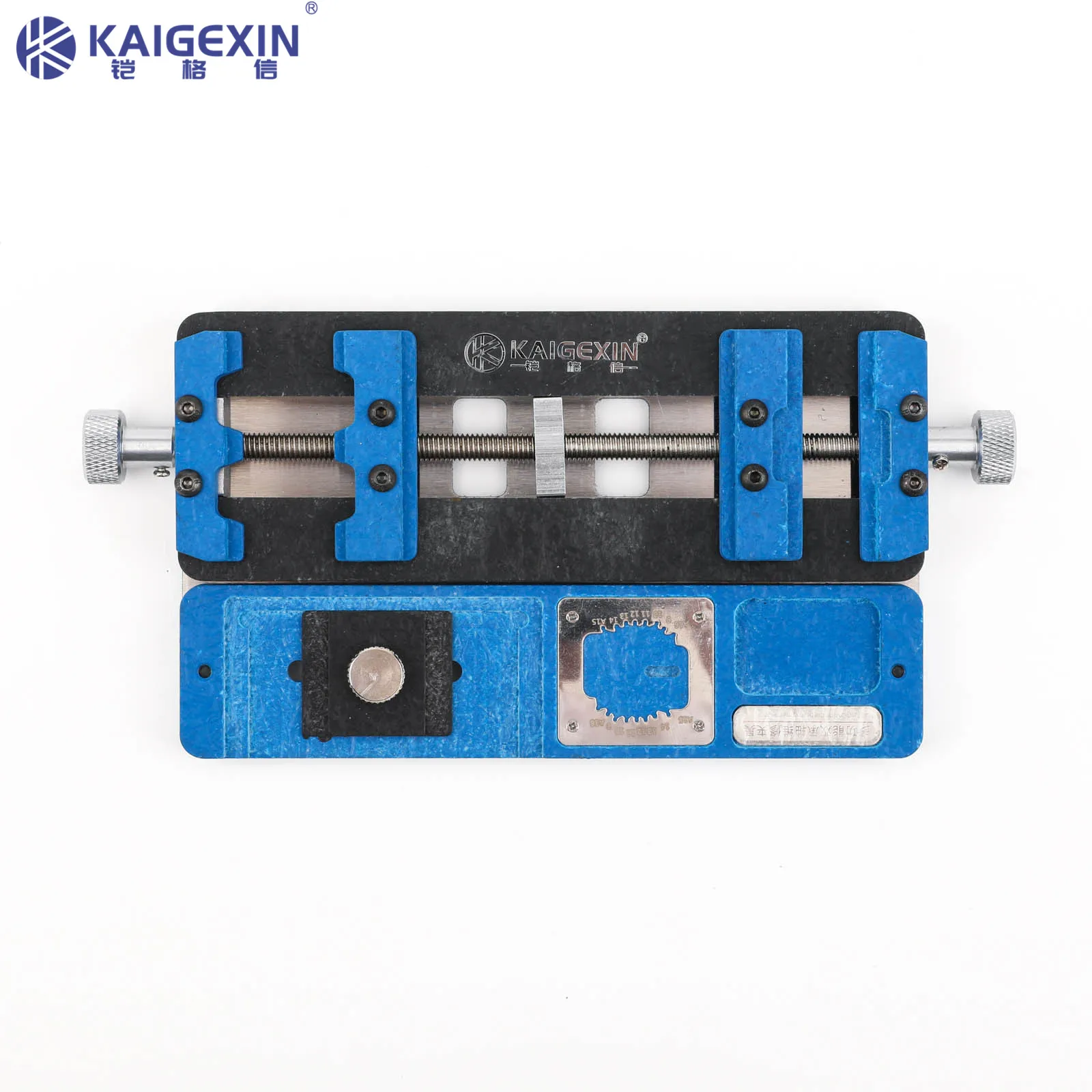 KGX-998 PCB Soldering Fixture, Dual Shaft PCB Board, Soldering Holder for Phone Motherboard, CPU Glue Remove Welding Repair