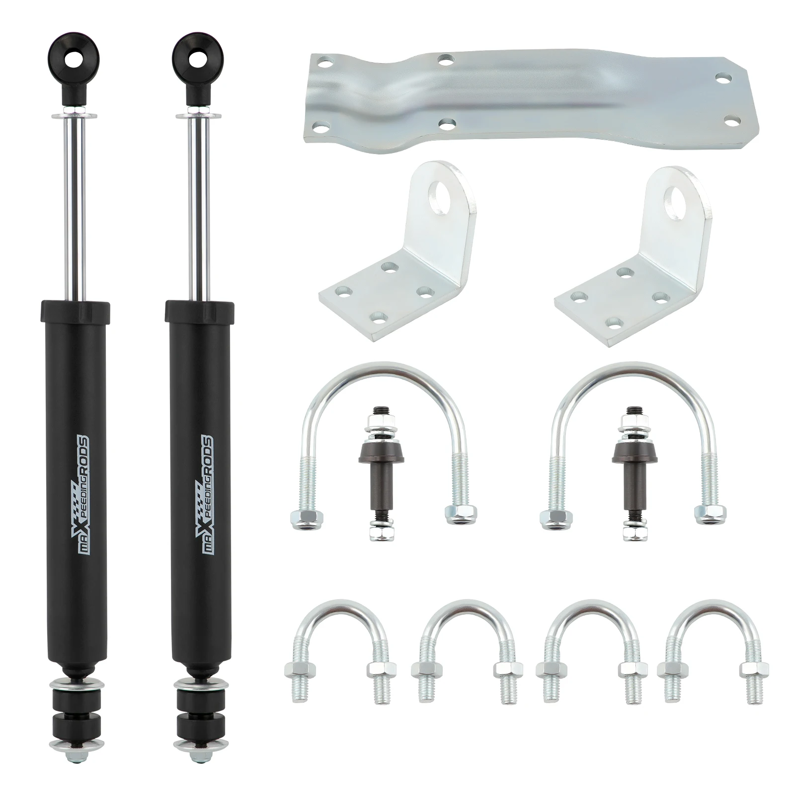 

MaXpeedingrods Dual Steering Stabilizer Kit for Dodge Ram 1500 4WD 1994-1999