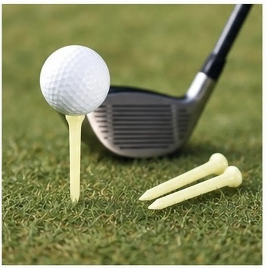 20 Pcs Golf Tees Glow in The Dark Spikes Replacement Supplies Training Accessories Pegs