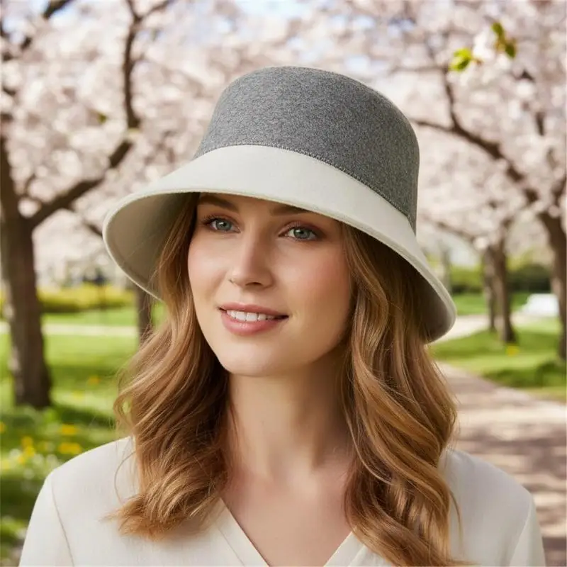 Stylish Shower Hat Insulating Cap Sauna Hat for Spa Lovers and Home Use Sweat Absorbing Sauna Head Hair Protective Hat 