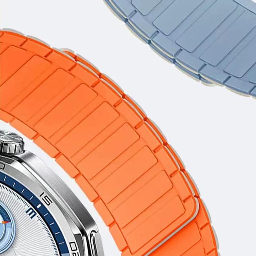 Bracelet magnétique en Silicone souple, 22mm, pour Huawei Watch 4/3 Pro GT4/3Pro 46mm, pour Amazfit Balance GTR 4/3/2 47mm