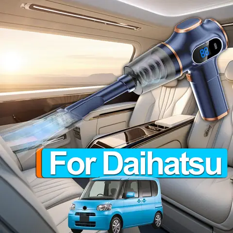 Daihatsu 미니 자동차 진공 청소기 용 1 세트 무선 휴대용 휴대용 청소기 차량 및 가전 제품 강력한 청소 기계