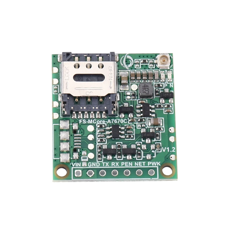 Módulo de placa de desenvolvimento central 4G Módulo CAT.1 Banda de passagem de rede completa 2G STM32 Routine FS-Mcore-A7670C