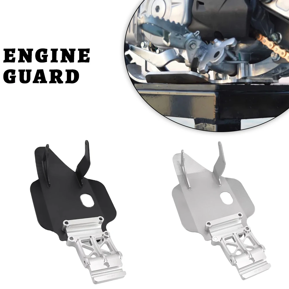For Honda CRF110F CRF 110 F 2013-2025 2024 2023 2022 CRF 110F Motorcycle Billet Cradle & Skid Plate Set Engine Guard Accessories