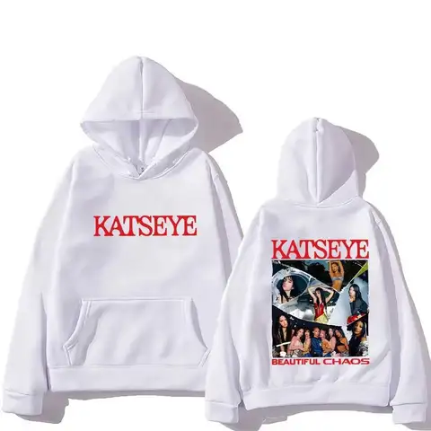 Cartoon Novelty Beautiful Cute Katseye print Hoodies Sweatshirts Men/Women Sweatshirt Fashion Casual Long Sleeve Pullovers