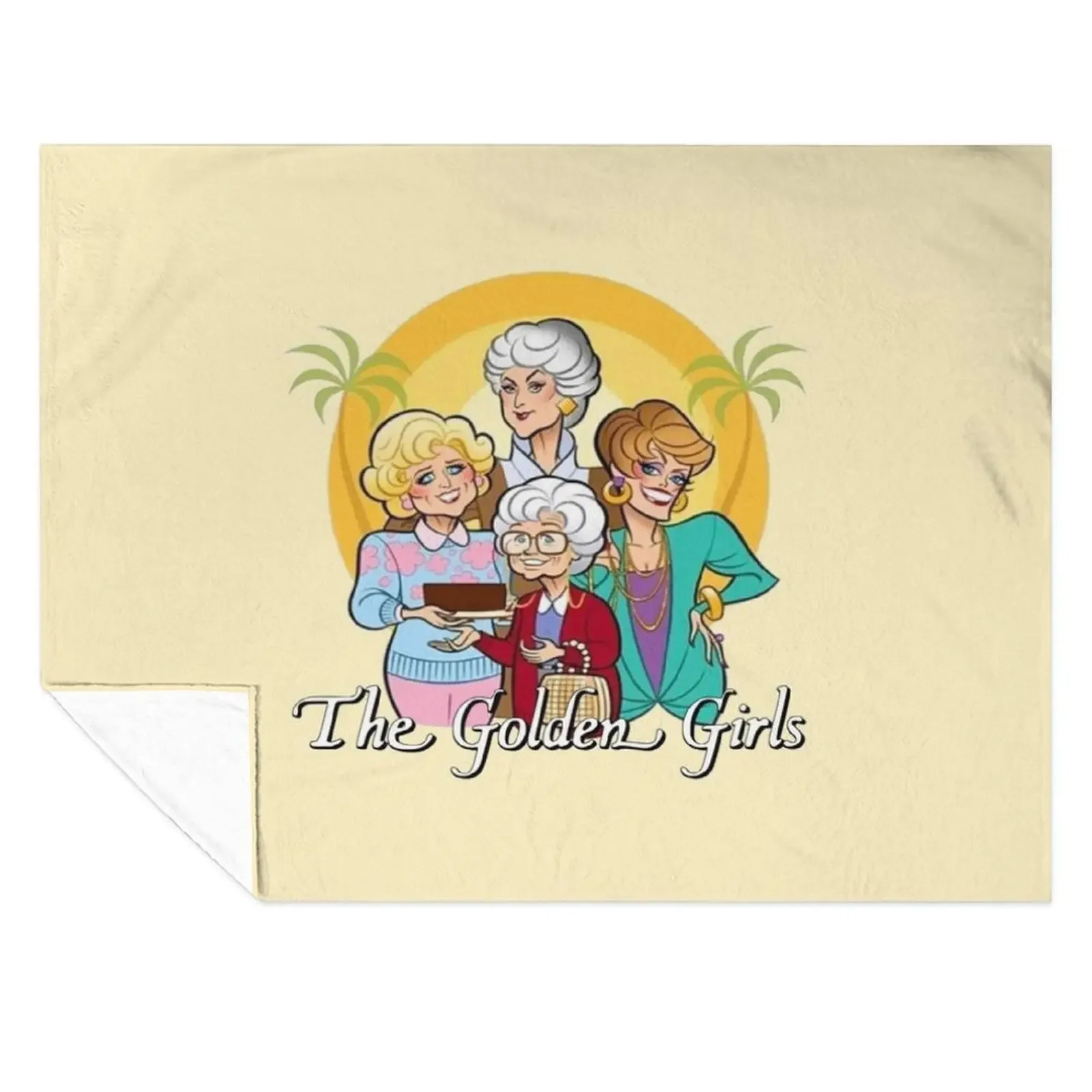 

The Golden Girls - Thank you for being a friend Throw Blanket Hairy Quilt For Sofa Thin Summer Blankets
