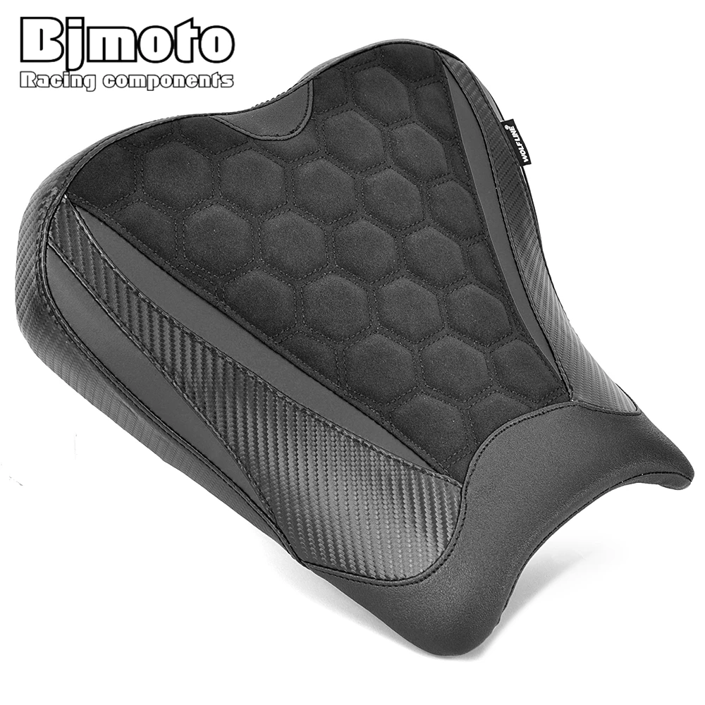 Motorcycle Front Rider Cushion Solo Seat Pad For Kawasaki Ninja ZX4R ZX4RR ZX-4R ZX-4RR ZX 4R 4RR 2023 2024