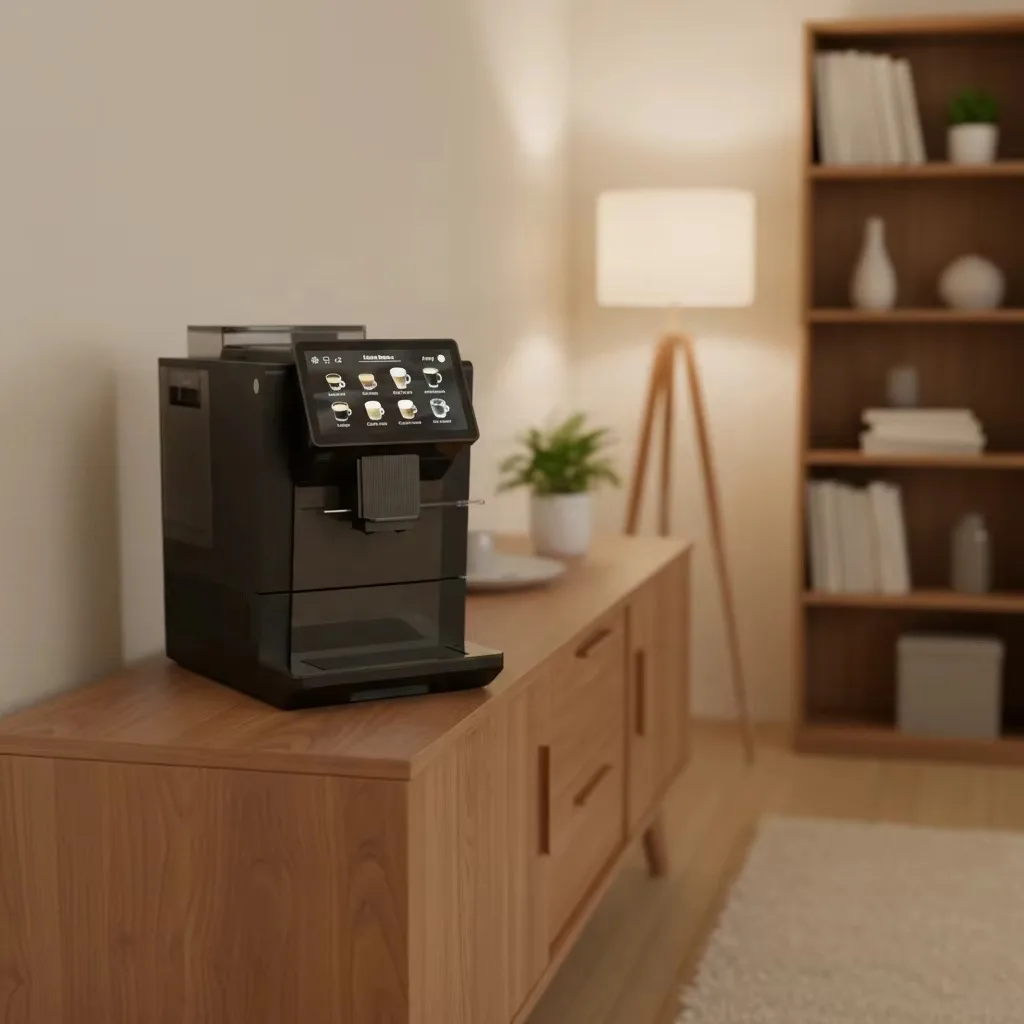 

Multi Scene Applicable Smart Automatic Coffee Machine Integrated Grinder 15bar Pump Pressure 2L Capacity 1450W Power