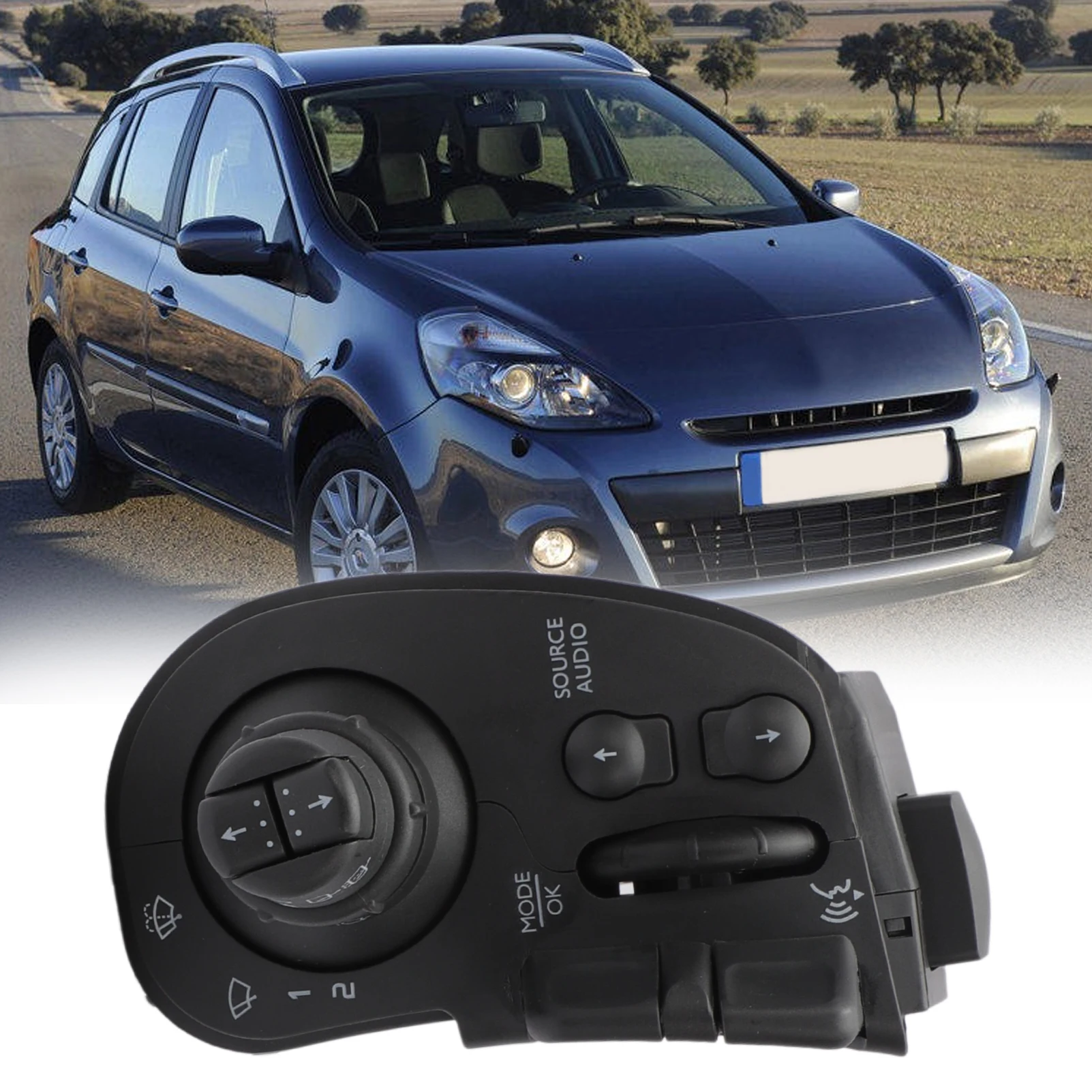 7701068114 Steering Column Headlight Switch Turn Signal for Renault Grand Modus Clio III 8201590631 Combination Wiper Switch
