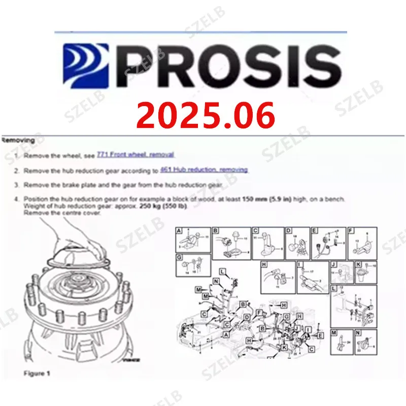 

PROSIS 2025.06 / 2025.03 Latest version Construction Equipment Offline Parts Catalog & Service Information Free installation