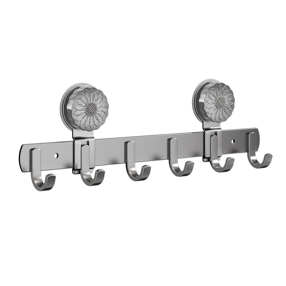 

Органайзер для ванной комнаты, держатель для полотенец на присоске, конструкция из углеродистой стали, легкая установка, сверхпрочная присоска