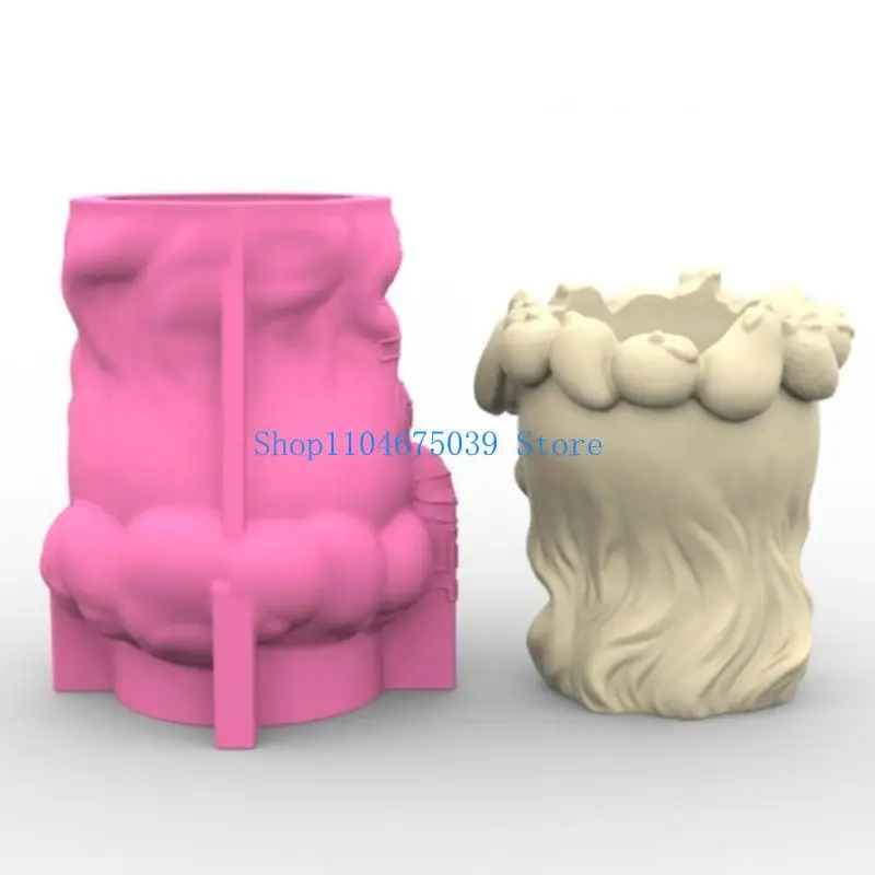 

5asd гибкая силиконовая форма для цветочного горшка для бетонных сочных горшков, творческий проект «сделай сам»