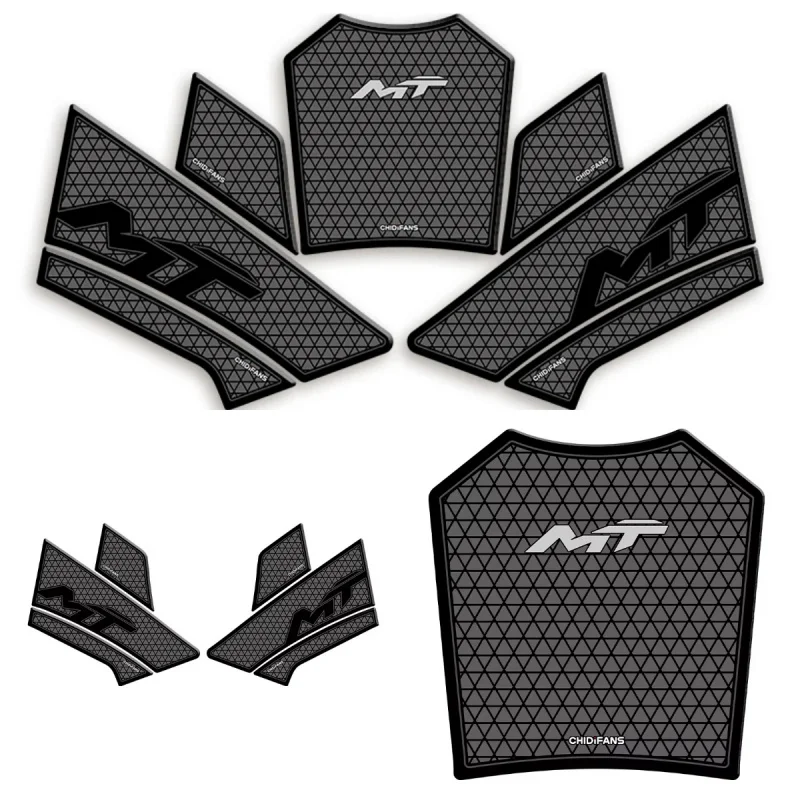 

For CFMOTO 450MT Rubber Fuel Tank Decals Thicken Decoration & Protection Gas Tank Stickers Kits Motorcycle Accessories
