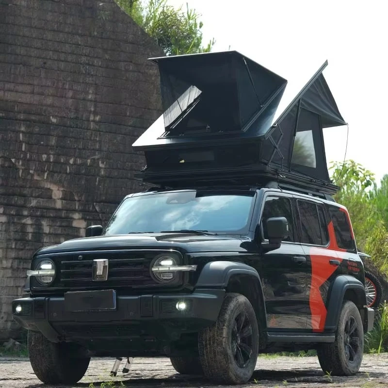 

Высококачественная автомобильная палатка на крышу 2026 года для кемпинга, жесткий корпус, быстросборная