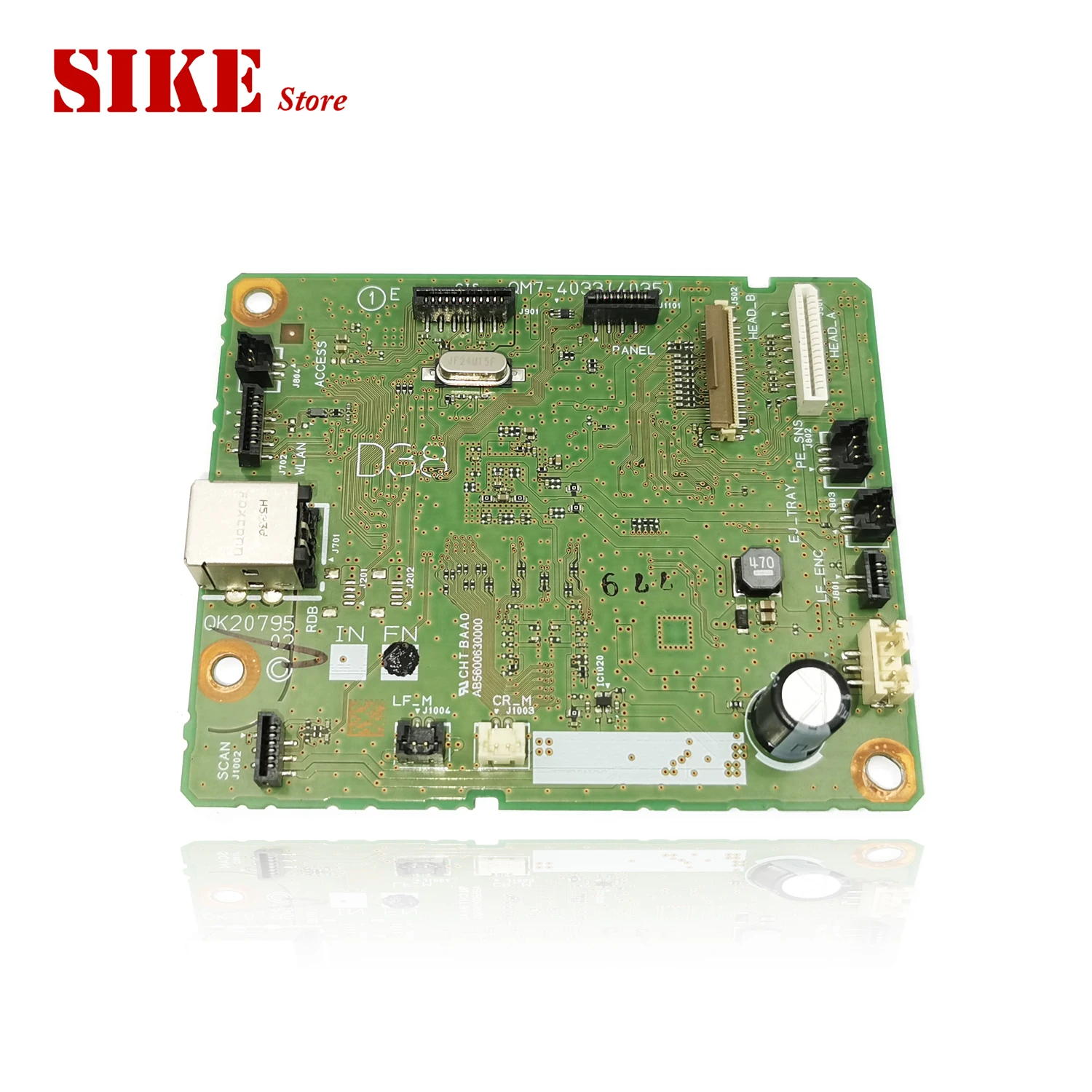 D38 Logic Main Board For Canon MG3580 MG 3580 Formatter Board Mainboard QM7-4033(4035)