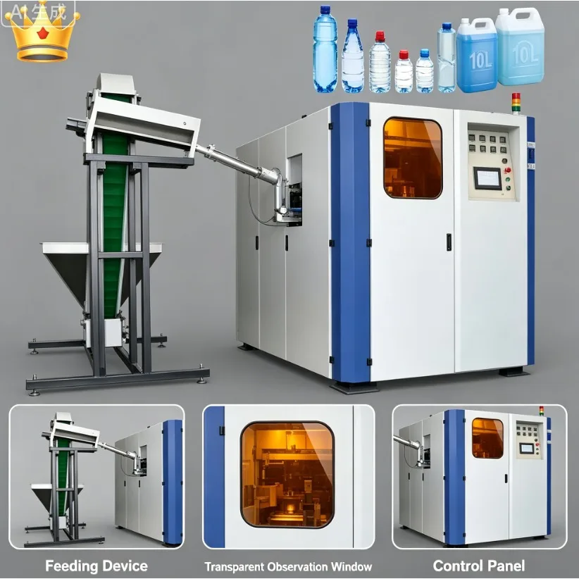 Customized Hot Selling 5 Gallons PET Mineral Water Bottle Blowing Machine
