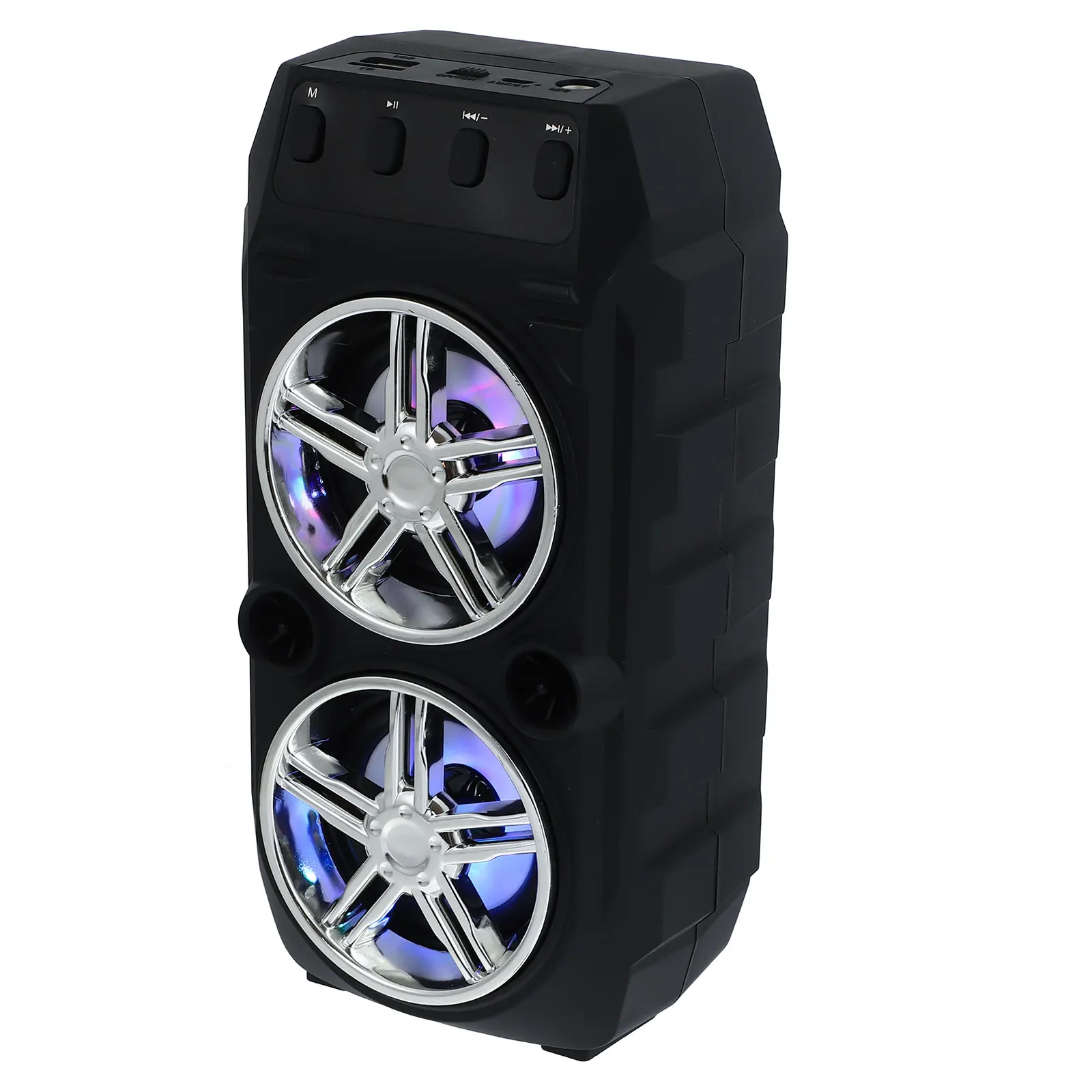 

Speaker High Power Wireless Sound Box Outdoor Portable Desktop Loudspeaker Home Use Surround Tabletop Dual Speaker