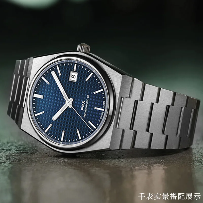 Para Tissot Super Player Series PRX T 137410   Correa de reloj para hombre, pulsera de Metal de acero inoxidable, accesorios de repuesto