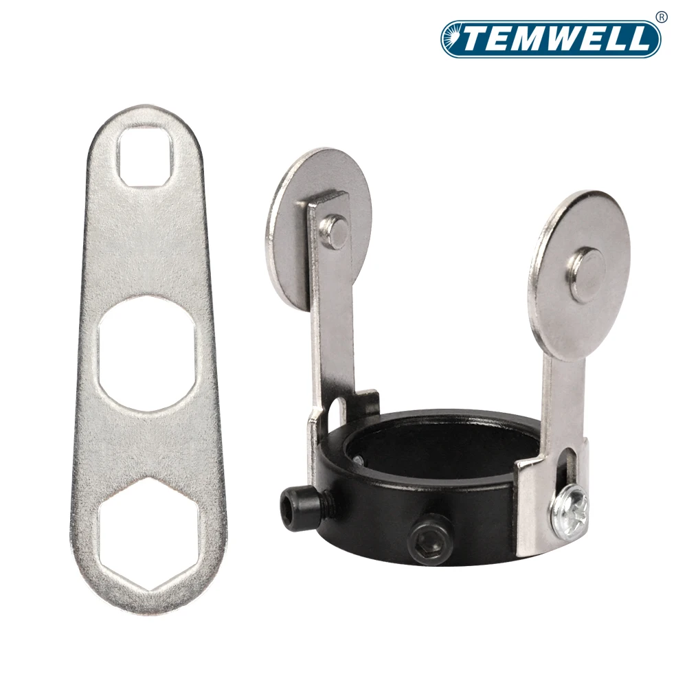 

P80 Plasma Cutter Torch Metal Roller Guide Wheel Simple wrench With Two Screw Positioning p-80 Plasma Cutter Accessory