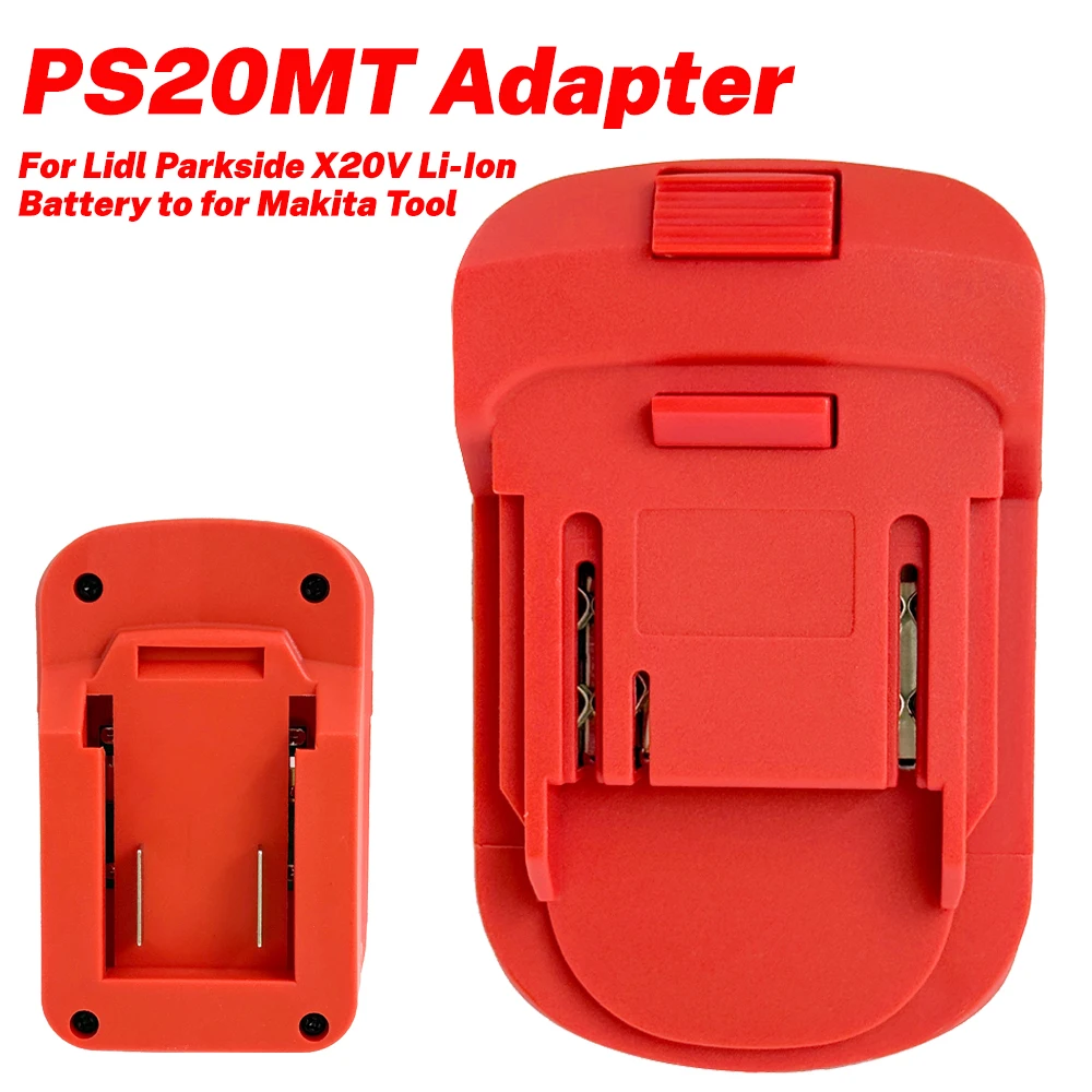 Adapter-Konverter für Dewalt/Milwaukee/Bosch/Einhell 18V Li-Ionen-Akku, für Parkside X20V Akku, zur Verwendung mit Makita 18V Li-Ionen-Werkzeugen – Detail 3