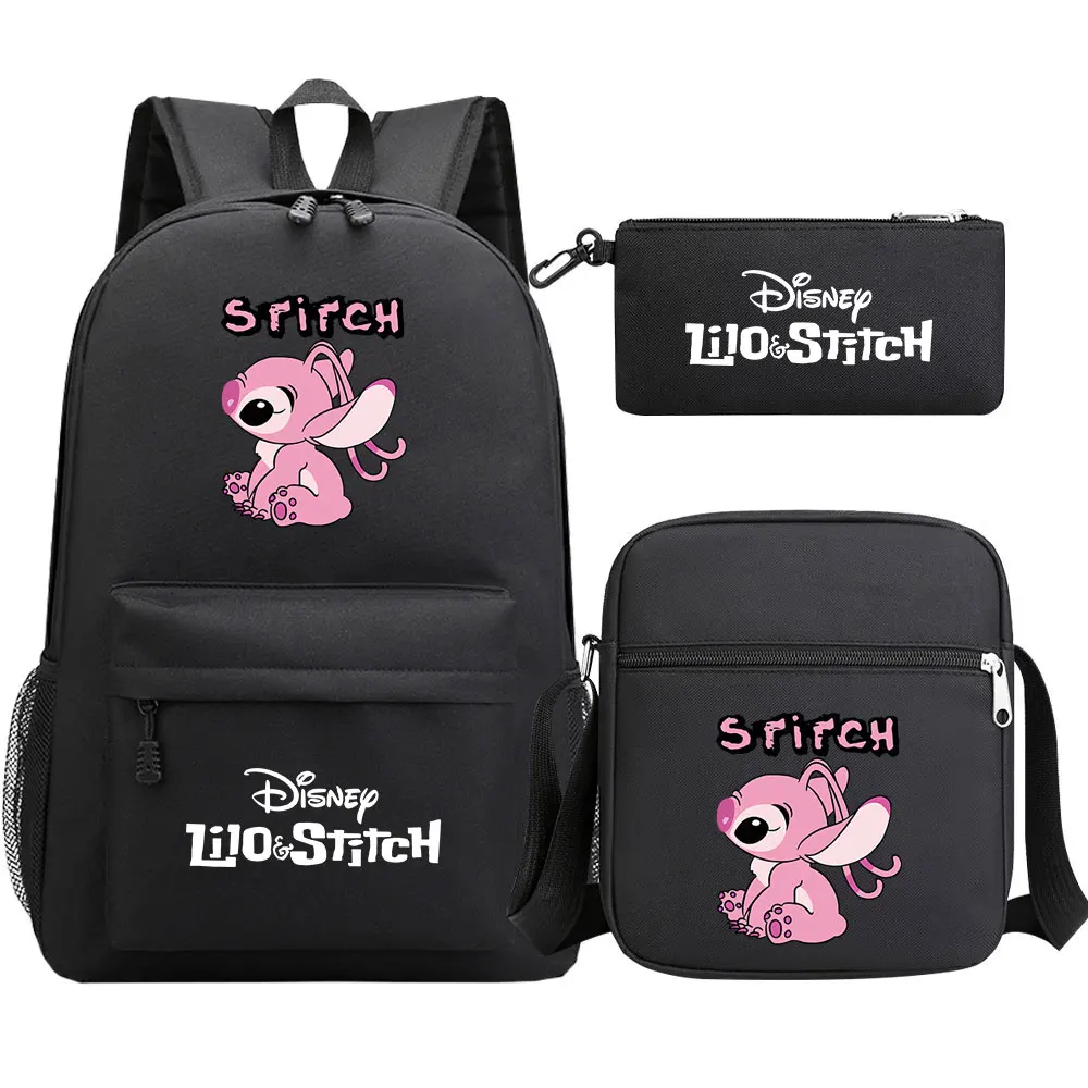 Stitch Backpacks 3D Cartoon School Bag For Boys Girls Backpacks Primary School Students Kids Mochilas