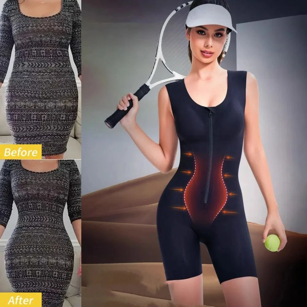 Unterwäsche Postpartum Body Shaper Nahtloser Push-Up Po-Lifter Bodysuit Bauchstraffender Po-Lifting Bauchkontroll-Jumpsuit – Detail 3