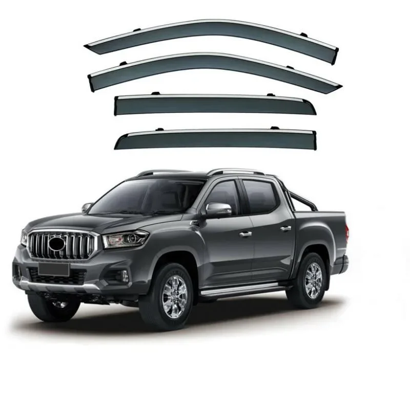 Deflectores de Ventana Laterales, Protectores Contra la Lluvia, Visores para Ventanas de Auto, para Maxus Tornado 60 90 70 Pro 2016 2017 2018 2019 -2024