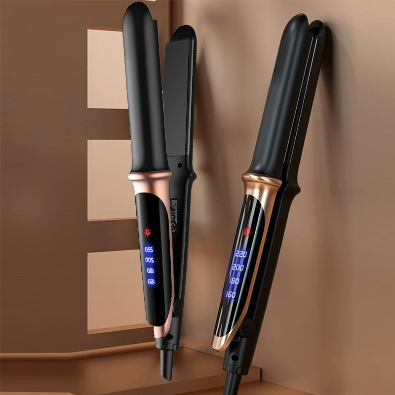 

Flat Iron Hair Straightener 2 In 1 Professional Hair Straightener For Wet Or Dry Hair Iron Curling Straightening Irons